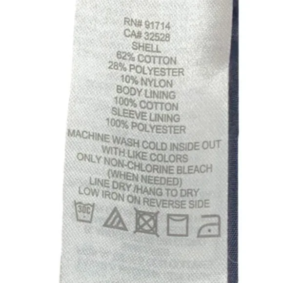 NWOT ARMANI EXCHANGE GRAY HOODED COAT - LARGE - Picture 7 of 7